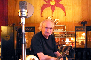 Holger Czukay in his studio on his 70th birthday